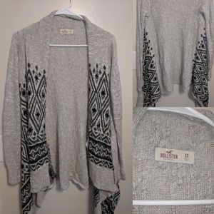 Grey/Black cardigan